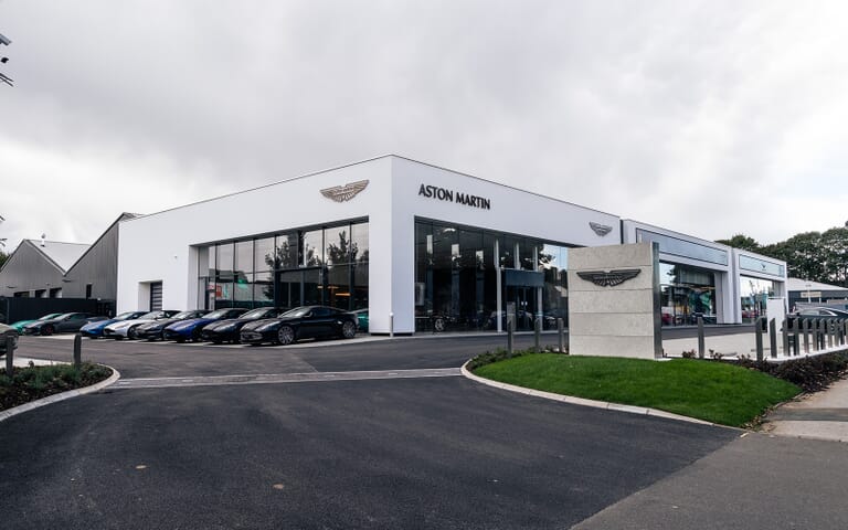 JCT600 Aston Martin dealership