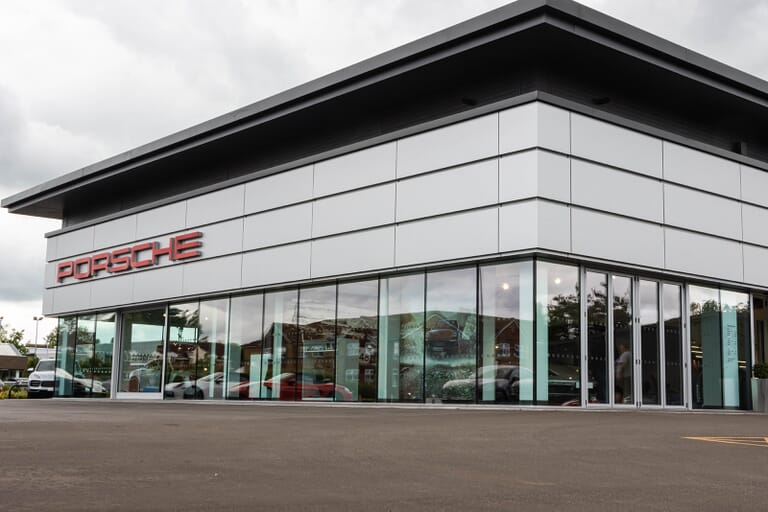 JCT600 Porsche dealership