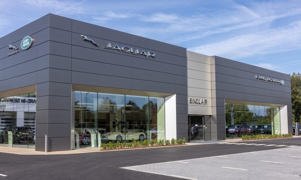Sinclair Land Rover Swansea - New Dealership
